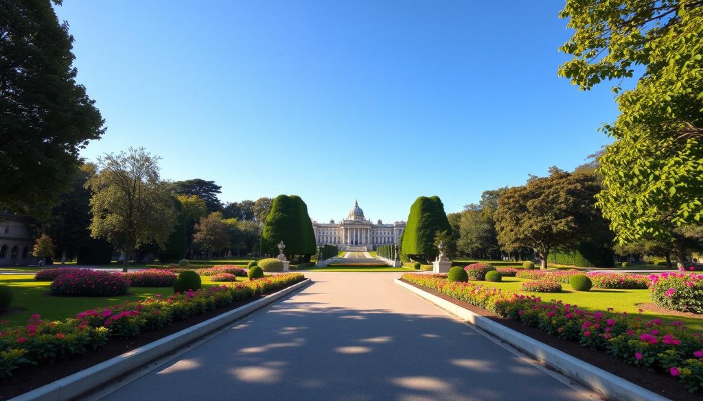 how to reach royal palace park