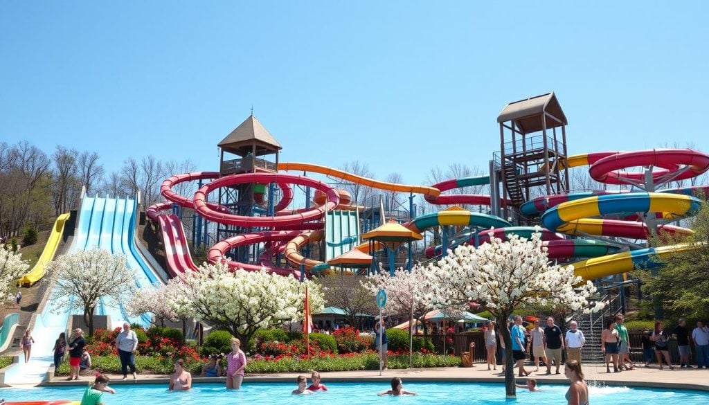 ideal time to visit Wisconsin Dells for waterparks