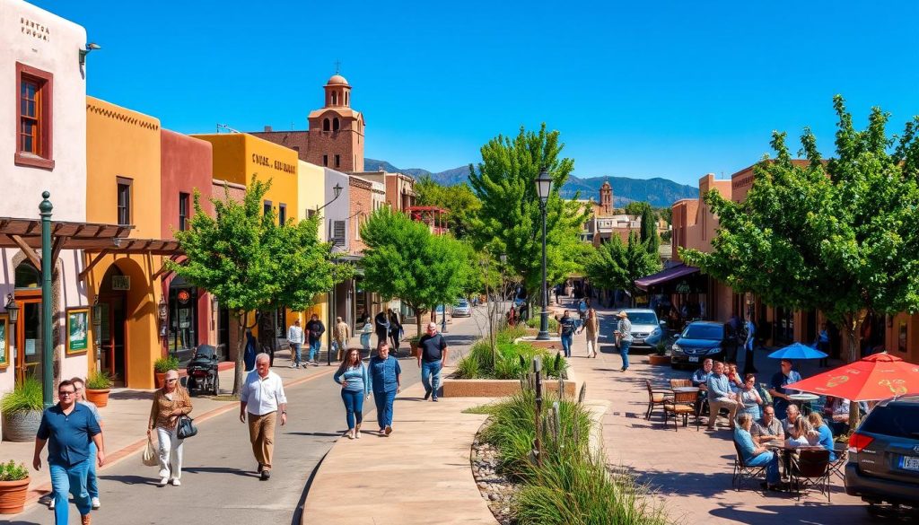 is Santa Fe walkable is Santa Fe walkable