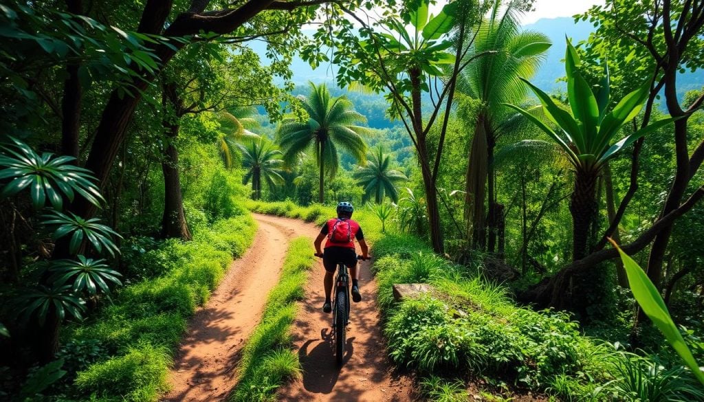 jungle cycling tours in Nepal