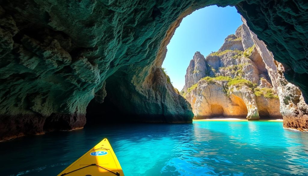 kayaking adventures exploring hidden caves and beaches in Gozo