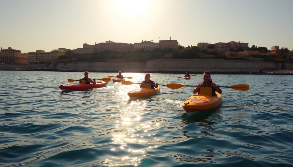 kayaking season Valletta