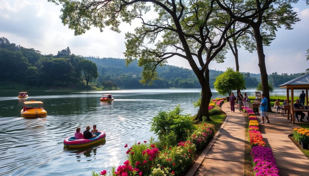 leisure activities around Kandy Lake