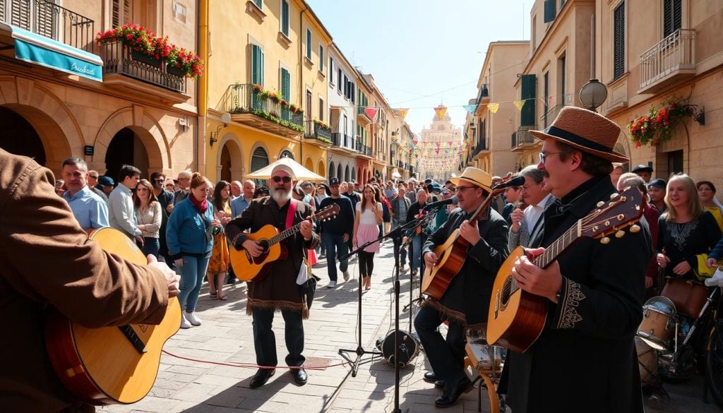 live Maltese music in Valletta