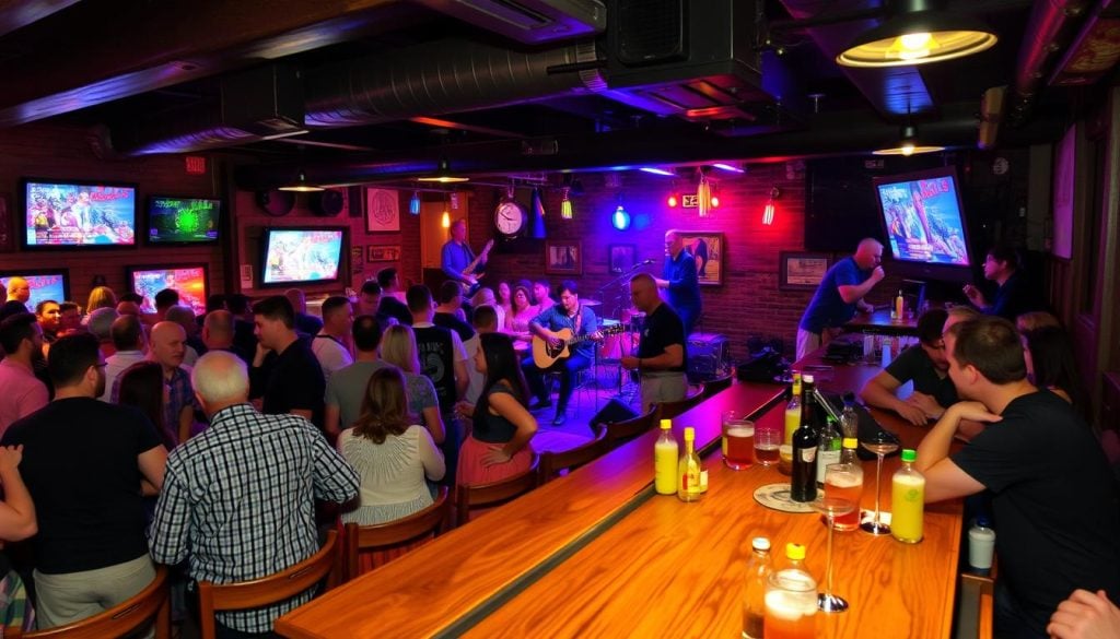 live music scene in Bowling Green bars