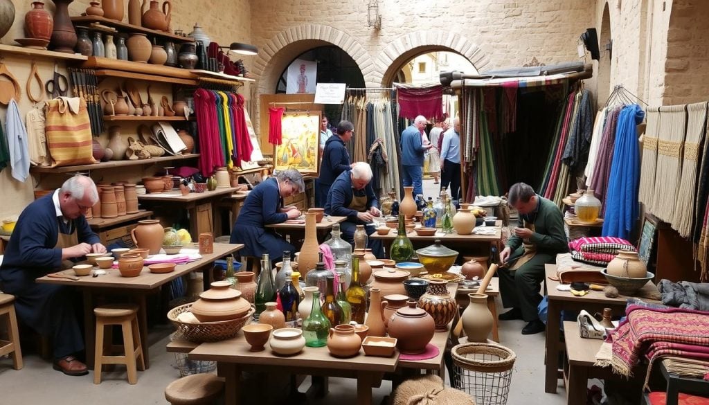 local artisans in Mdina