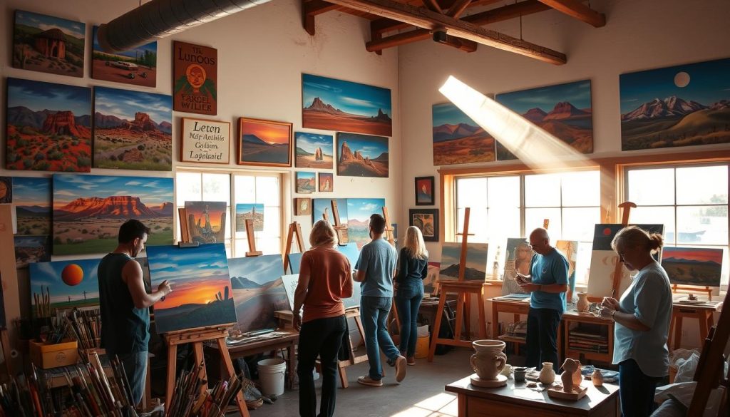 local artists contributing to Taos art