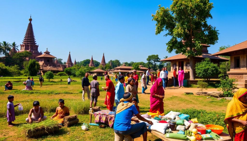 Engage With Lumbini's Local Community Interaction