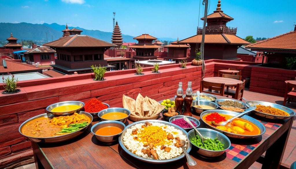 local cuisine Bhaktapur