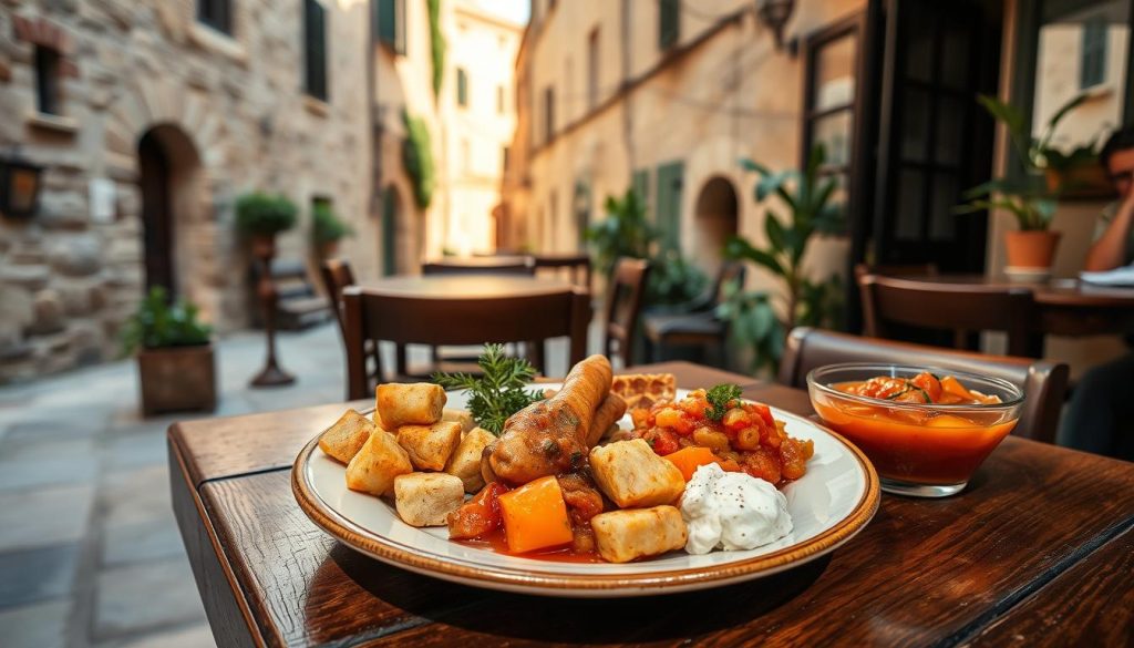 local cuisine in Mdina local cuisine in Mdina