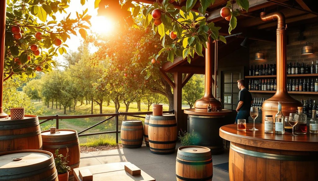 local distilleries and cideries in Madison