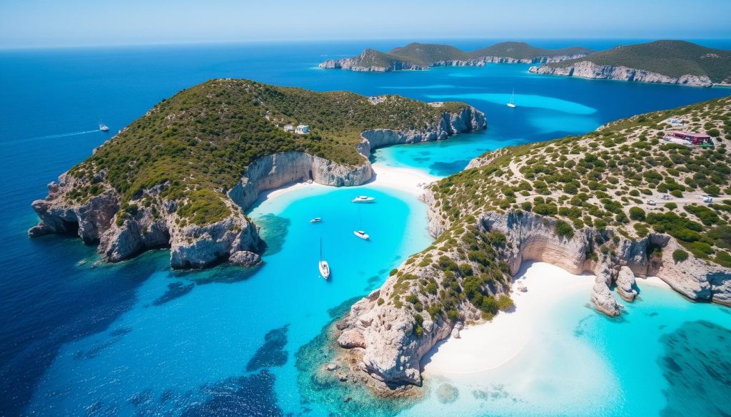 location of Comino Blue Lagoon location of Comino Blue Lagoon