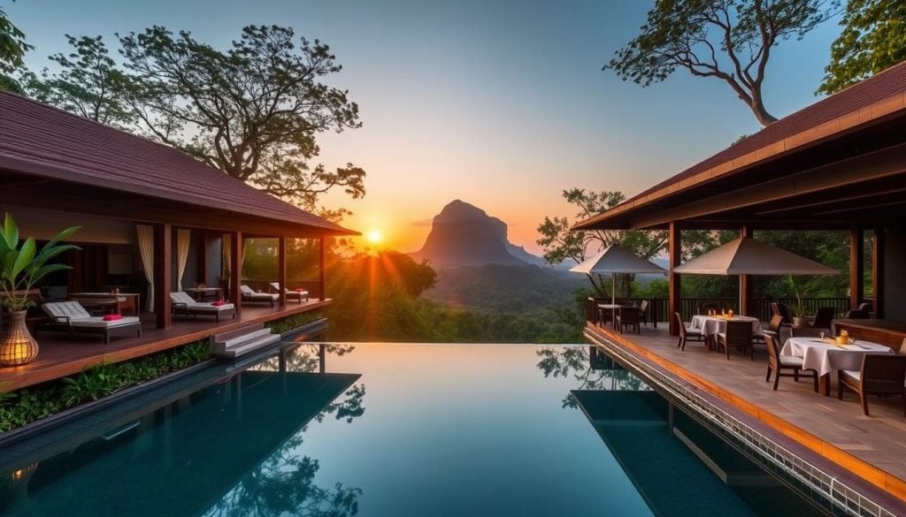 luxury accommodations Sigiriya