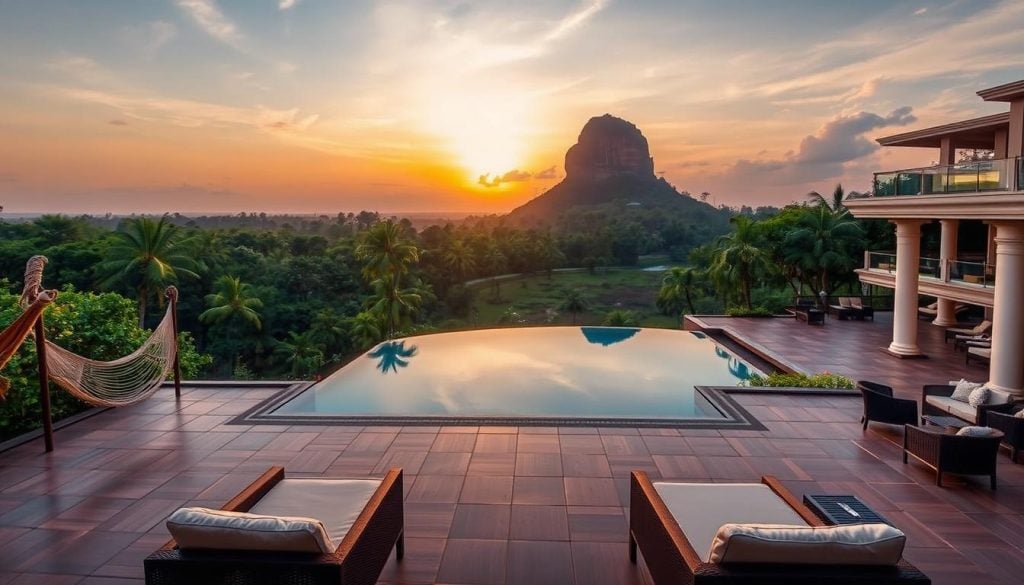 luxury hotels near rocks Sigiriya