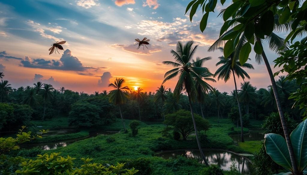 malaria risks in Colombo