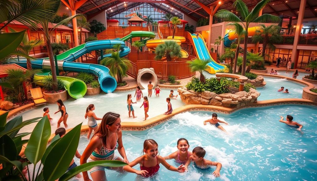 mid-sized indoor waterparks