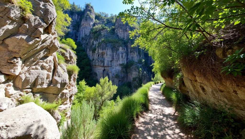 nature trail in Avakas Gorge