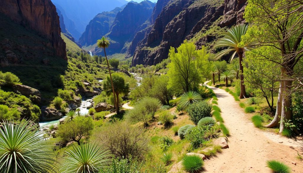 nature trails in Wadi Darbat nature trails in Wadi Darbat