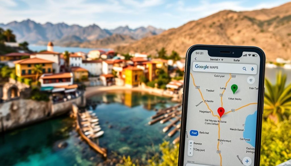 navigating Sur using Google Maps navigating Sur using Google Maps