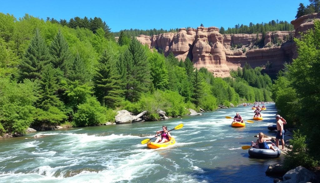 outdoor adventures Wisconsin Dells