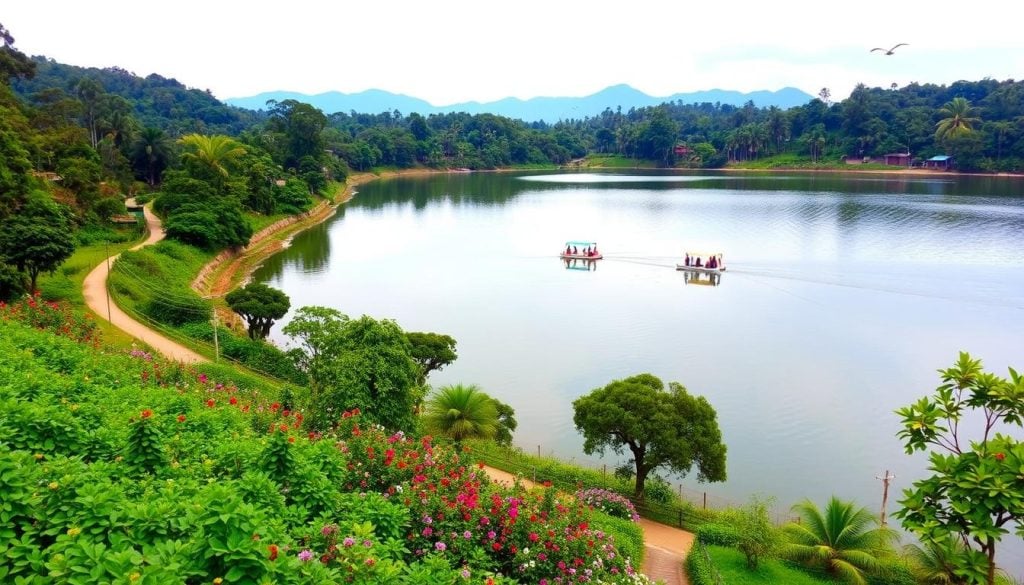 outdoor adventures at Kandy Lake