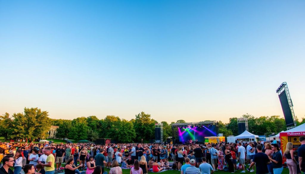 outdoor concerts in Madison