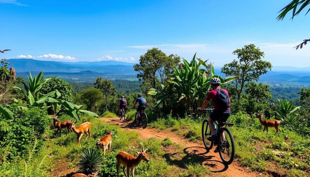 outdoor cycling activities Chitwan