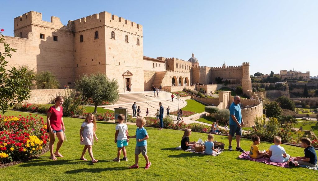 outdoor family activities in Mdina