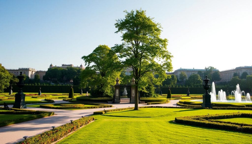 overview of Royal Palace Park