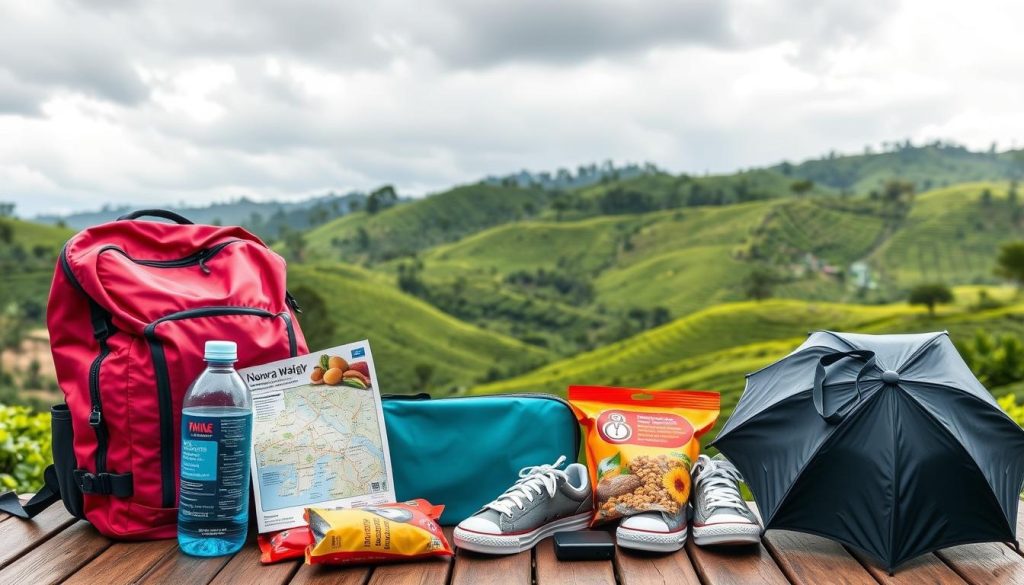 packing essentials for traveling in Nuwara Eliya