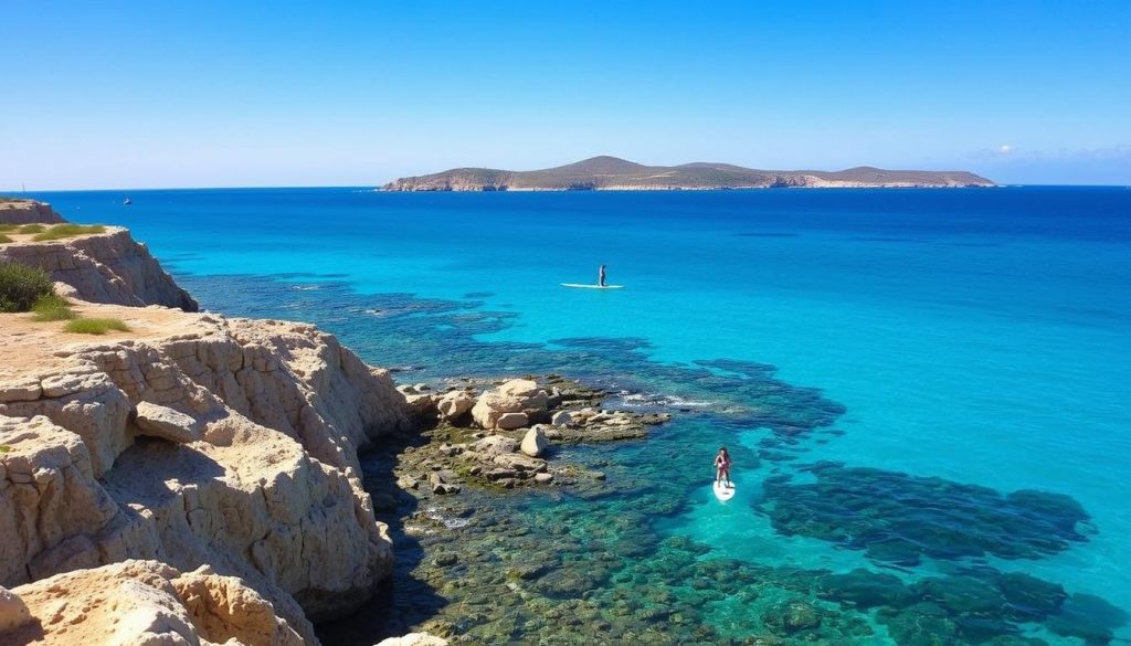 paddle boarding paradise Gozo paddle boarding paradise Gozo
