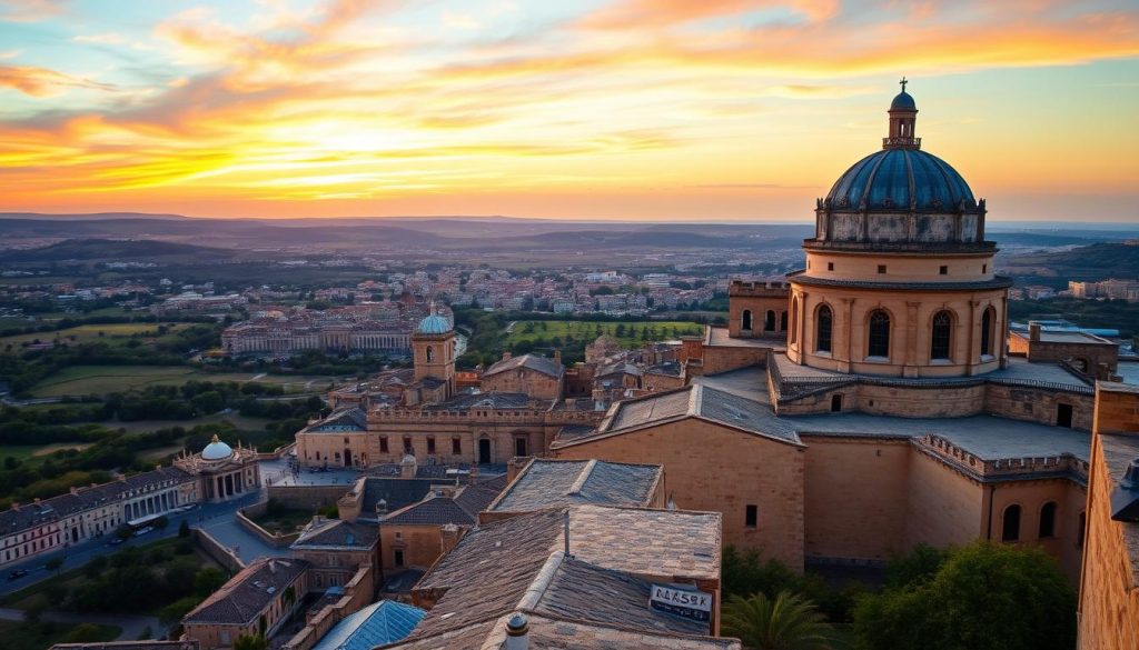 panoramic viewpoints Mdina