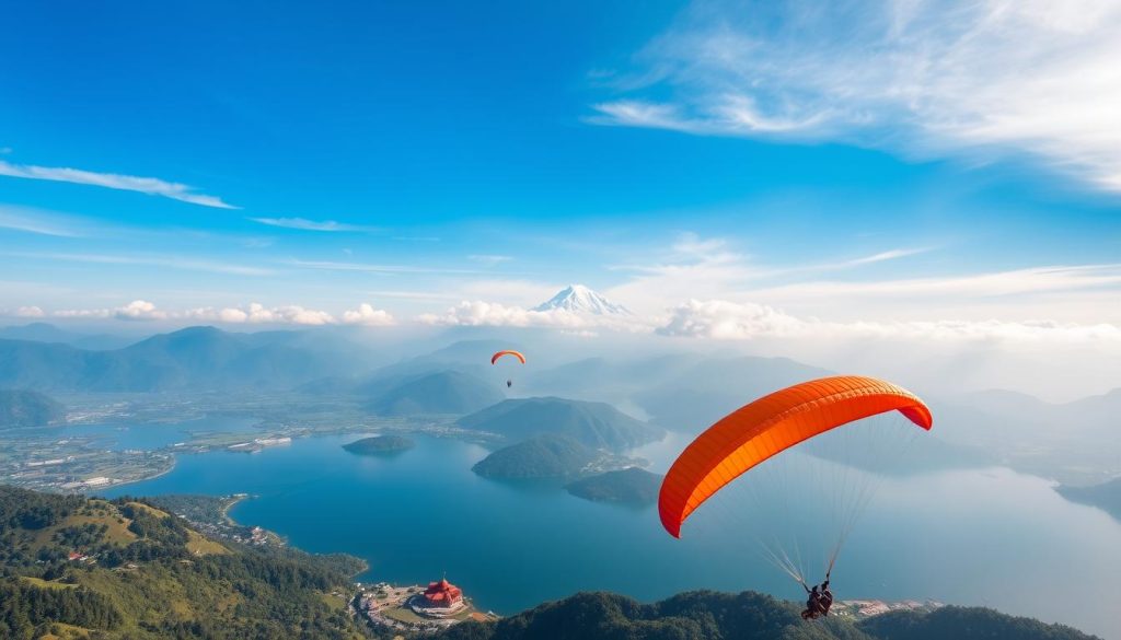 paragliding in Pokhara paragliding in Pokhara