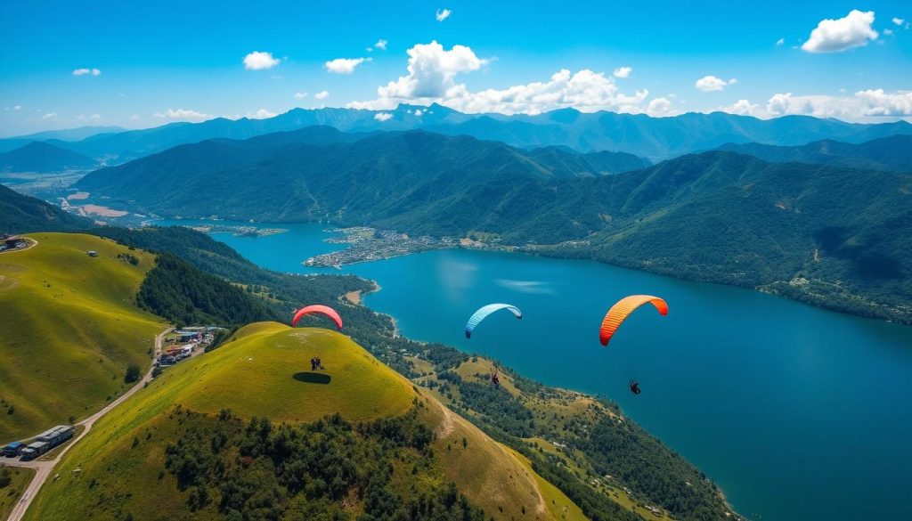 paragliding launch sites in Pokhara paragliding launch sites in Pokhara