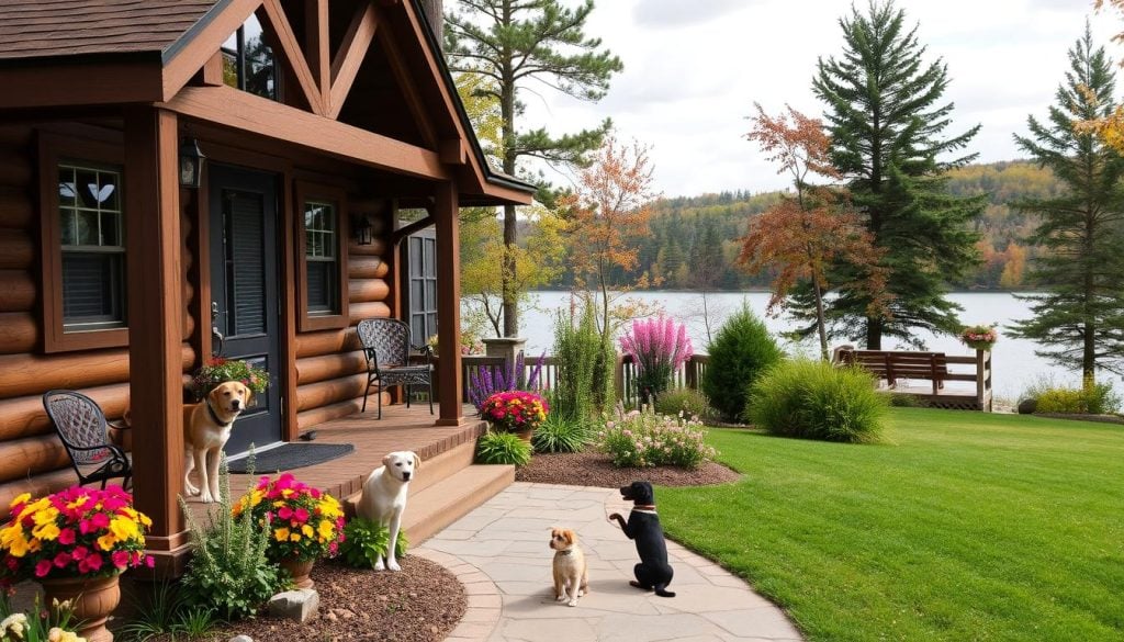 pet-friendly lodging in Wisconsin Dells