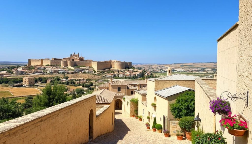 picturesque landscape Mdina