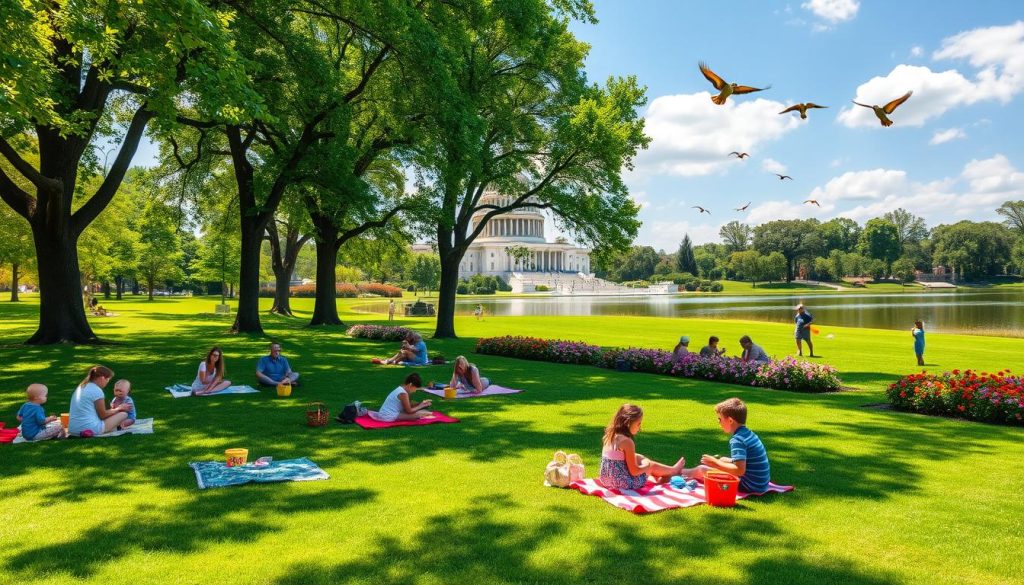 popular picnic locations at Capitol View Park popular picnic locations at Capitol View Park