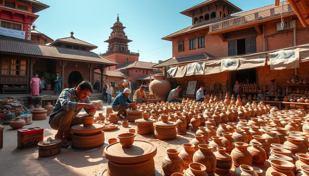 pottery making bhaktapur pottery making bhaktapur