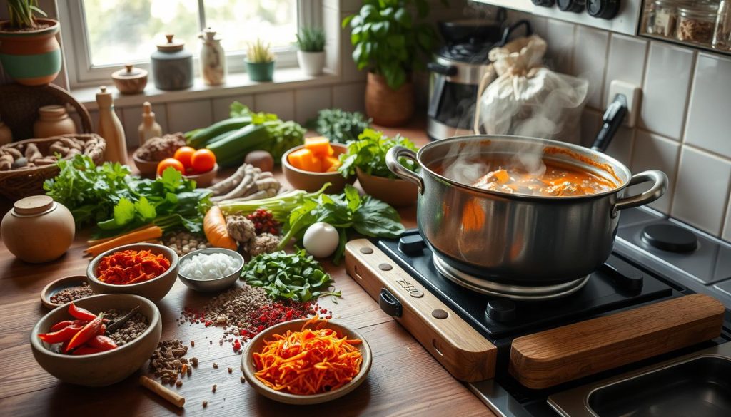 preparation of authentic curries