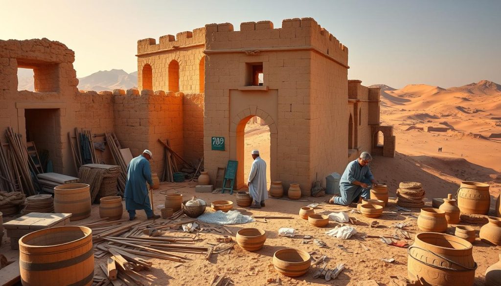 preservation efforts for Bilad Sur castle preservation efforts for Bilad Sur castle