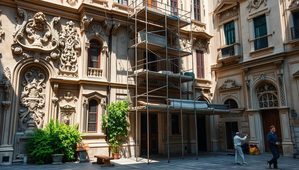 preservation of Baroque architecture Valletta