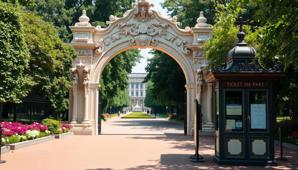 price for the Royal Palace Park entrance