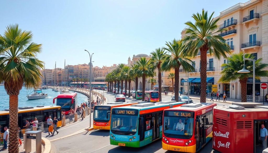public transport in Sliema public transport in Sliema