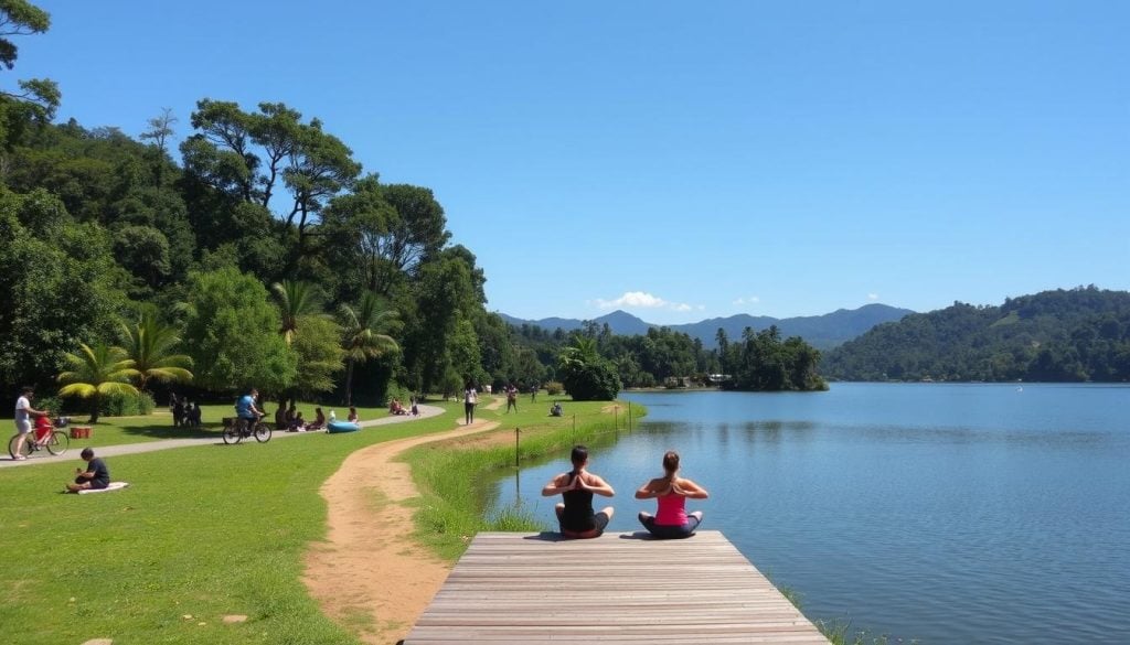 recreational options Kandy Lake