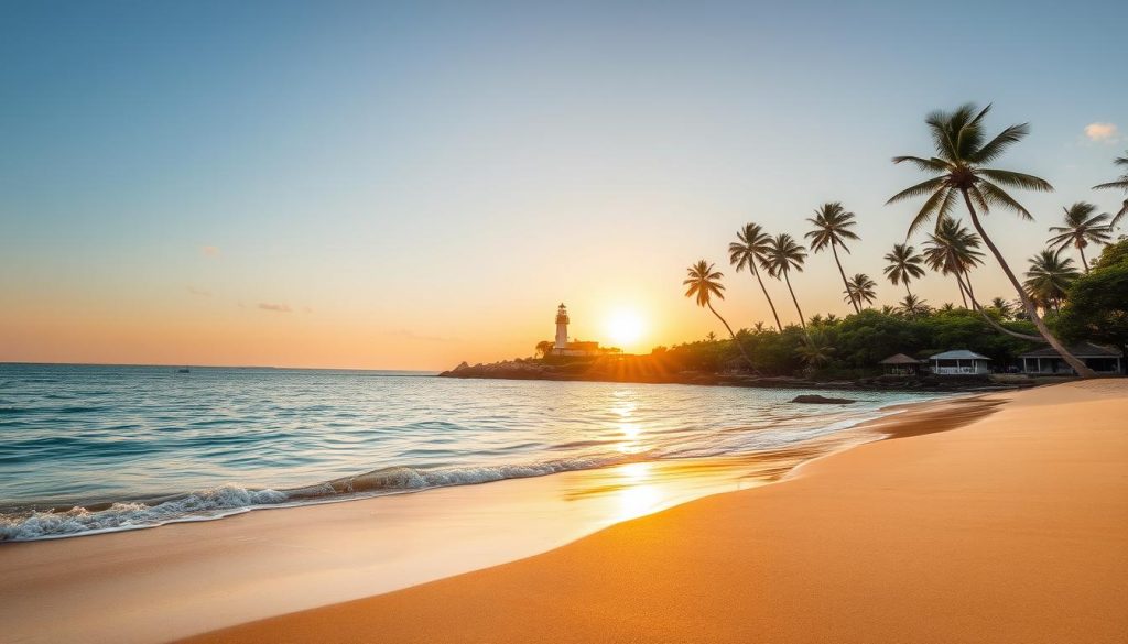 relaxing on Galle beaches