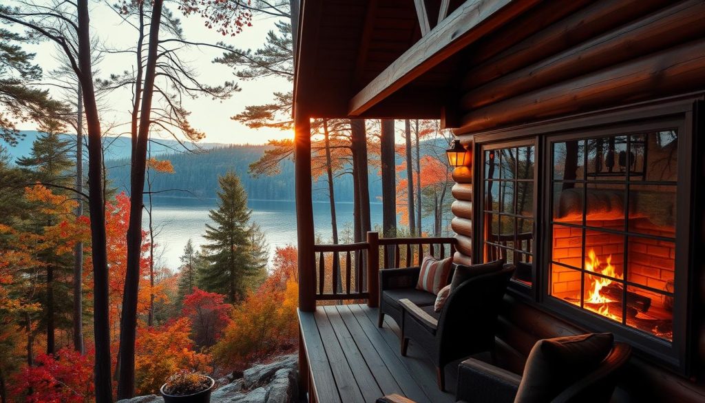 romantic cabins near La Crosse