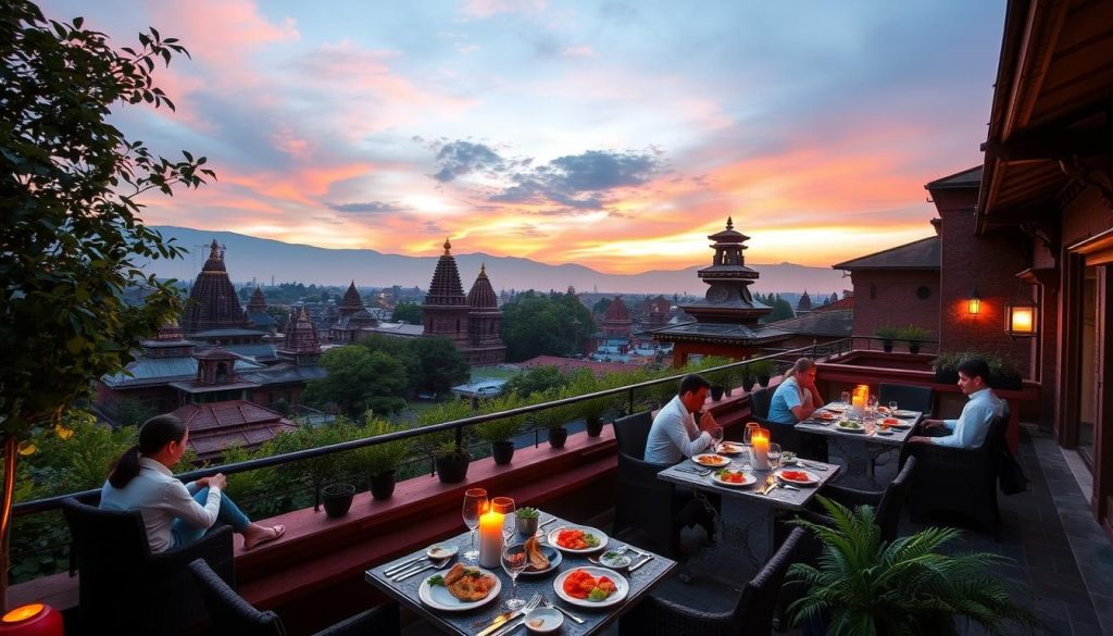 rooftop dining bhaktapur