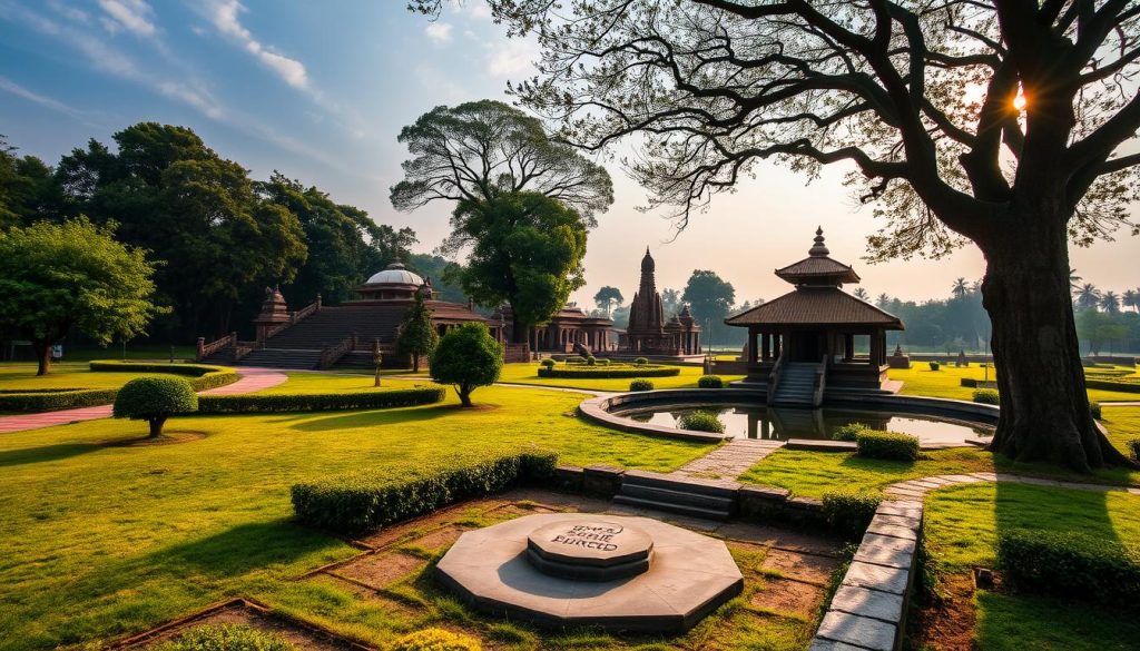 sacred sites in Lumbini