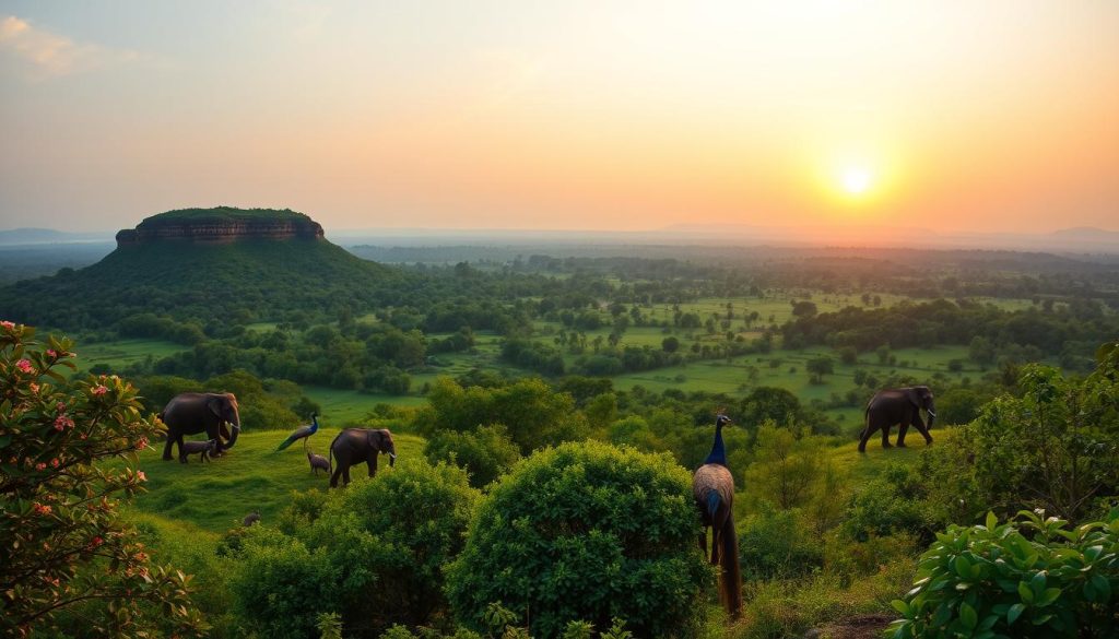 safari parks around Sigiriya