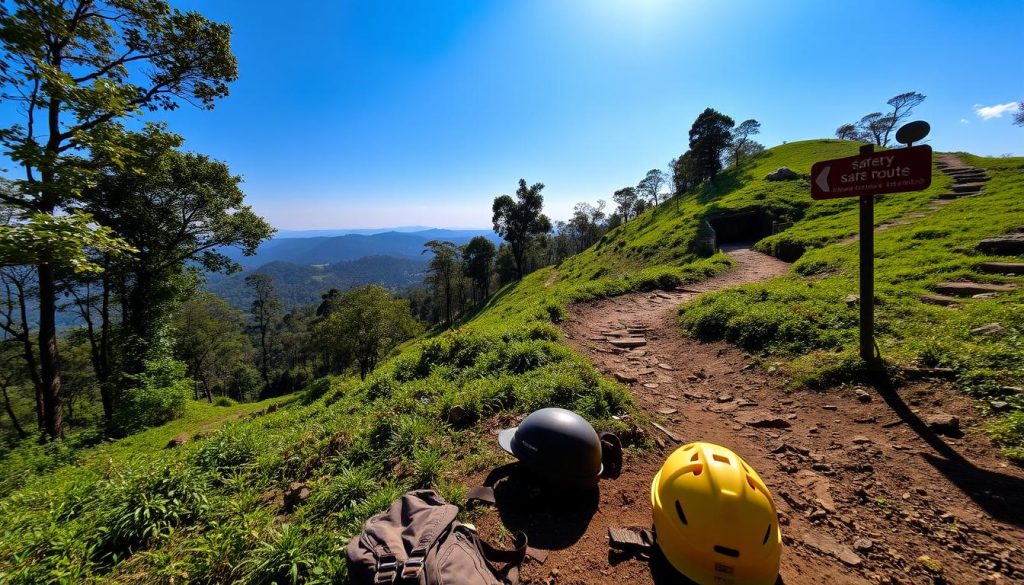 safety for hiking Katusu Konda